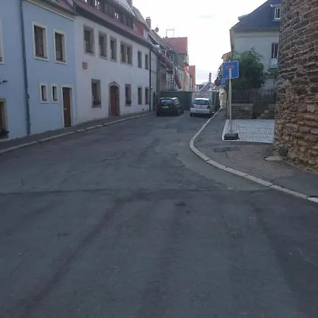 Apartamento Haus Am Donatsturm Freiberg Exterior foto